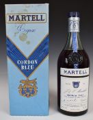 Martell Cordon Bleu Fine Liqueur Cognac Brandy, 24fl oz, 70% proof, with box