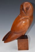 Gallery of Modern Art polished owl by Border Fine Arts, H32cm