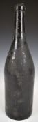 An anonymous bottle of red wine or Port, bottle suggests 19th/20thC