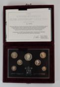 Royal Mint 1996 Silver Anniversary coin collection commemorating 25 years of decimal coinage