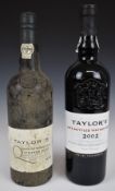 Two Taylor's Vintage Port, 1986 and 2002, 75cl, 20.5%vol