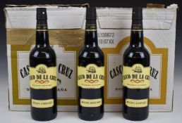 Twelve Pedro Ximenez Casco De La Cruz sherry, 75cl, 15% vol
