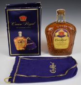 Crown Royal Fine Deluxe Blended Canadian Whisky, 75cl, 80% proof, with presentation bag and box