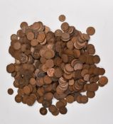A large collection of pre decimal UK pennies, Queen Victoria onwards