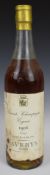 Averys Grande Champagne Cognac 1906 vintage, bottled in June 1974, 65% proof