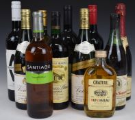 Ten bottles of wine including Vouvray 750ml, Kamala Zenith 2005, 75cl, 13.5%, Most Wanted Malbec