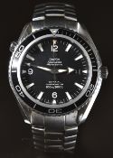 Omega Seamaster Professional Planet Ocean gentleman's automatic co-axial chronometer wristwatch ref.