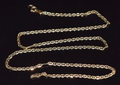 A 14k gold necklace/ chain, 2.4g