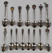 Edward VIII set of six hallmarked silver coffee spoons, Birmingham 1936, maker William Suckling Ltd,