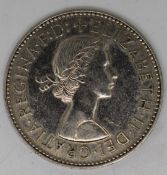 1958 halfpenny error, struck in cupronickel