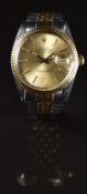 Rolex Oyster Perpetual Datejust gentleman's automatic wristwatch ref. 16013 with date aperture,