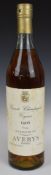 Averys Grande Champagne Cognac 1906 vintage, bottled in June 1974, 65% proof