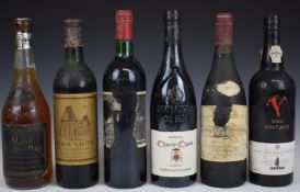 Chateau Lafleur-Gazin Pomerol, Chenu Lafitte 1971, Gevrey Chambertin Clos De La Justice 1984,