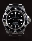 Rolex Oyster Perpetual Date Sea-Dweller 'Triple Six' gentleman's automatic wristwatch ref. 16660