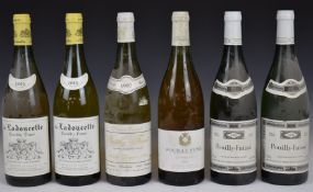 Four Pouilly Fumé, three 2003 and one 1997, and two bottles of Pouilly Fuissé (6)