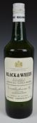 Black & White Buchanan's Choice Old Scotch Whisky, 26⅔fl oz, 70% proof
