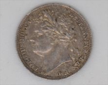 George III 1823 Maundy penny