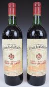Two Chateau Canon la Gaffelière 1983 St Emilion Grand Cru Clasé