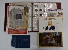 A collection of UK coinage, William III onwards, many decimal redeemable examples decimal sets