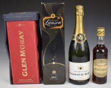 Lanson Black Label Champagne 750ml, 12.5% vol, in presentation box, Charles De Muret Champagne,