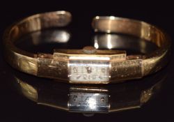 Arcadia 18ct gold watch 15.8g