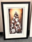 Peter Smith : Pile High Club, giclee print in colours, numbered 19/295, signed in pencil,