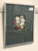 Tom McGuinness (1926 - 2006) : Note Day - A Study of Five Miners in Their Helmets,