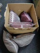 A quantity of new cushions by Ron Norsworthy