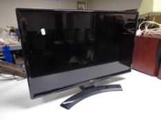 A LG 28 inch LCD TV with remote