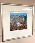 Temper (Aaron Bird) : Cover Versions - Graffiti Gang, giclee print in colours, numbered 21/195,