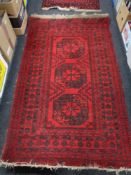 A Bokhara rug, Afghanistan,