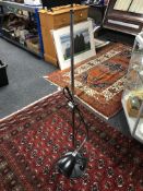 A Serious Reader's adjustable floor lamp.