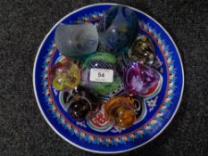A collection of Caithness paperweights (8)