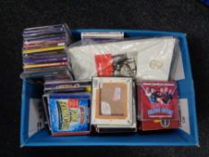 A box of CDs - musicials etc