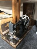 A Jones sewing machine