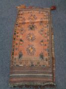An antique Afghan bagface,