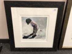 Keith Proctor : Bzzz, giclee print in colours, numbered 146/295, signed in pencil,