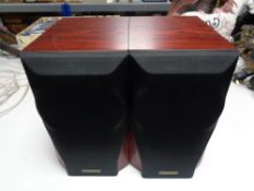 A pair of Mission speakers