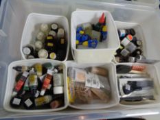 A box of model making glue,