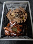 Two wooden cuckoo clocks