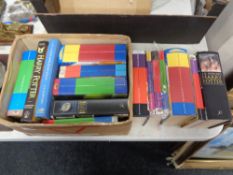 A box of Harry Potter books (Q)