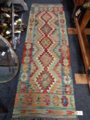 A Choli Kelim runner 196 cm x 66 cm