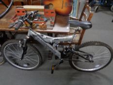 A Shockwave full suspension mountain bike