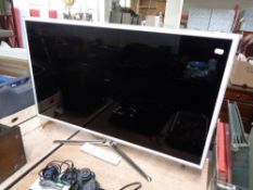 A Samsung 40 inch lcd tv model UE40D6510 plus remote