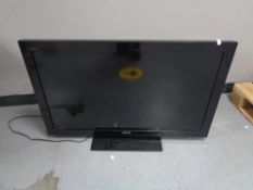 A Sony 40 inch lcd tv model KDL40 BX420 with lead no remote