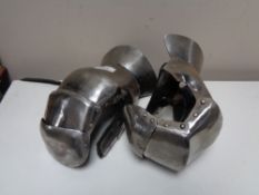 A pair of reproduction gauntlets