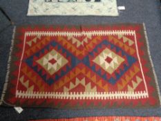 A Maimana Kilim 126 cm x 75 cm