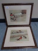 After Boris O' Klein : The Old Boy Is still full of ambition, colour print, 19 cm x 27 cm,