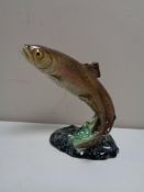 A Beswick figure of a trout model 1032