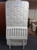 A pair of 3' Dorlux Comfort on turn Bronze Star divan sets (2)